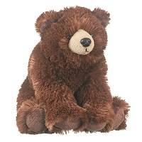 Nature Planet Inc Grizzly Bear Plush Small